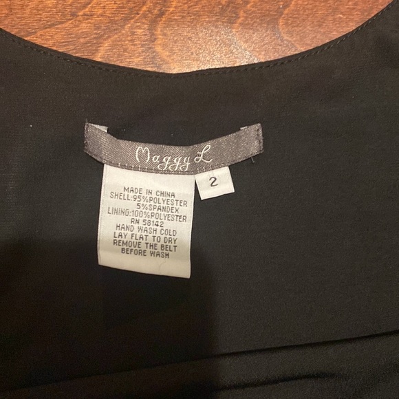 Belted Dress by Maggy L - Picture 2 of 3